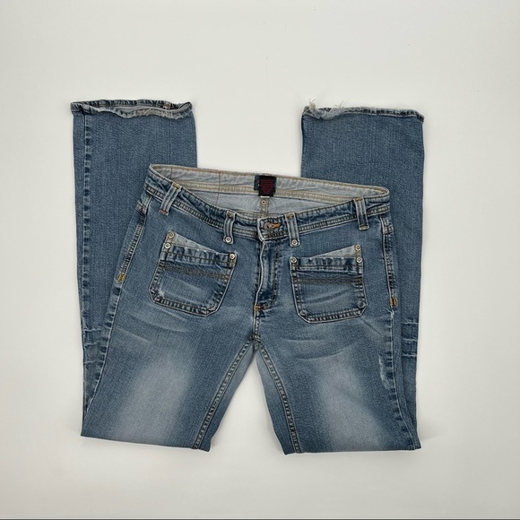 FIORUCCI Angels Bootcut Jeans Front Detail pockets size: 13 - Picture 1 of 16